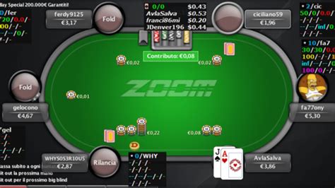 poker online come funziona